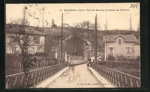 AK Bourgoin, Pont de Maubec et Coteau de Tire-Cul