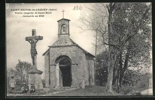 AK Saint-Victor-de-Cessieu, Vieille chapelle de Saint-Roch