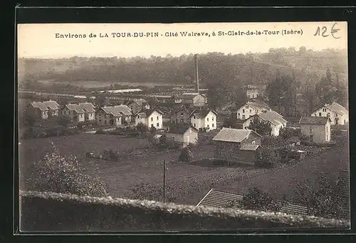 AK St-Clair-de-la-Tour, Cite Walrave, vue generale