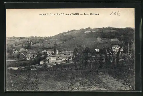 AK Saint-Clair-de-la-Tour, Les Usines
