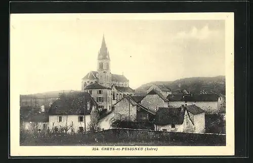 AK Creys-et-Pusigneu, Teilansicht