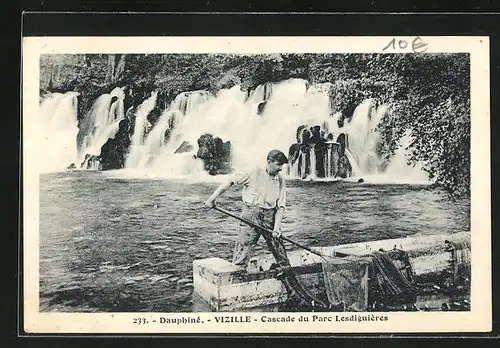 AK Vizille, Cascade du Parc Lesdiguieres