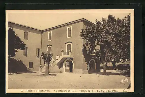 AK Nans-les-Pins, Chateauneuf Hotel, La Salle des Fetes