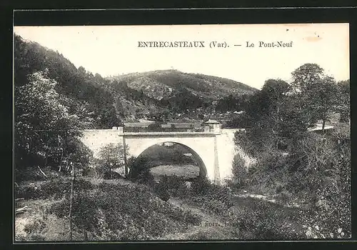 AK Entrecasteaux, Le Pont-Neuf