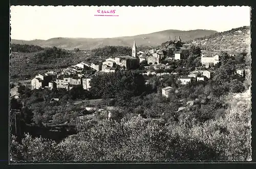 AK Callas, Vue Gènèrale-Cote Nord