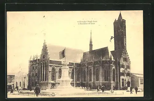 AK Gand, Exposition Internationale Universelle 1913, Pavillon of Gent