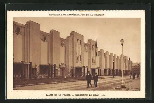 AK Liege, Exposition 1930, Palais de la France