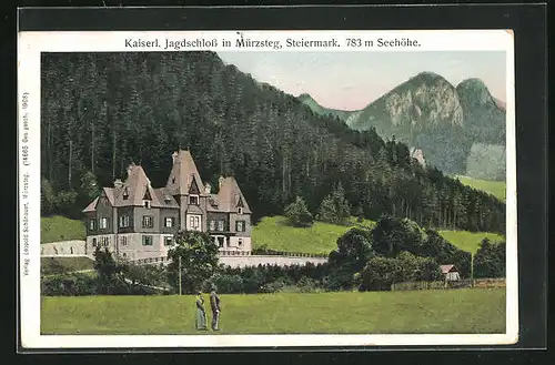 AK Mürzsteg, Kaiserl. Jagdschloss