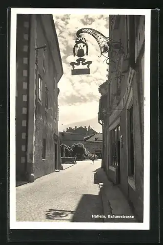 AK Hallein, Gasthaus in der Bräuerstrasse