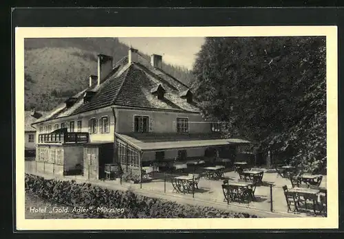 AK Mürzsteg, Hotel goldener Adler