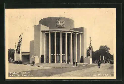 AK Bruxelles, Exposition 1935, Pavillon Anglais
