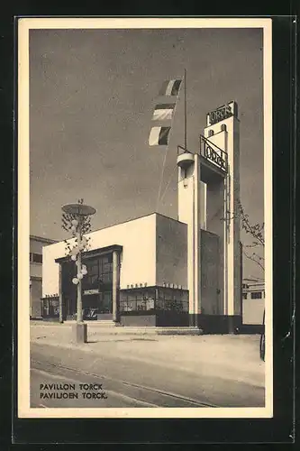 AK Brüssel, Weltausstellung 1935, Pavillon Torck, Architektur
