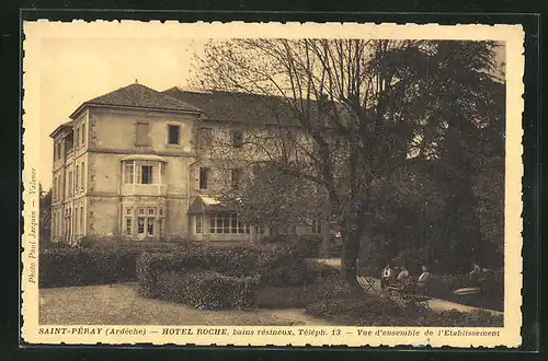 AK Saint-Pèray, Hotel Roche-Vue d` ensemble de l` Etablissement