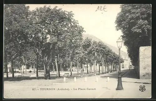 AK Tournon, La Place Carnot