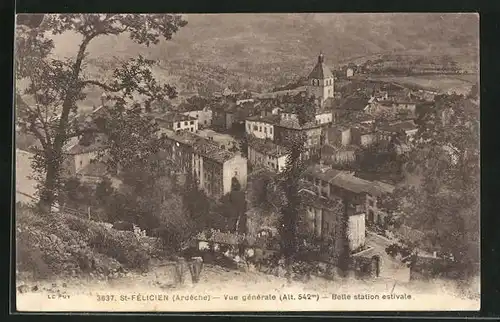 AK St-Felicien, Vue generale, Belle staton estivale