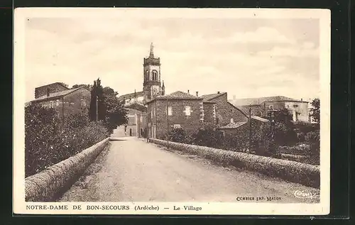AK Lablachere, Notre-Dame-de-Bon-Secours, Le Village