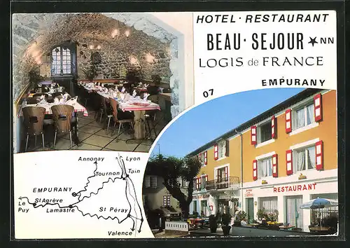 AK Empurany, Hotel-Restaurant Beau Sejour Inn, Logis de France