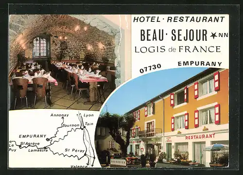 AK Empurany, Hotel-Restaurant Beau-Sejour, Logis de France