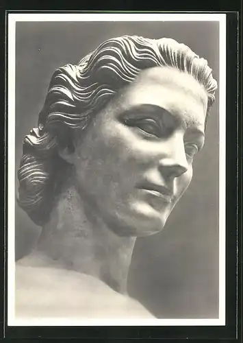 Künstler-AK Arno Breker: Kopf der Skulptur Anmut