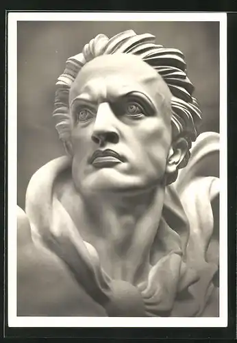 Künstler-AK Arno Breker: Kopf der Skulptur Der Wächter