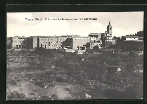 AK Monte Oliveto Maggiore, Panorama generale dell` Abbazia