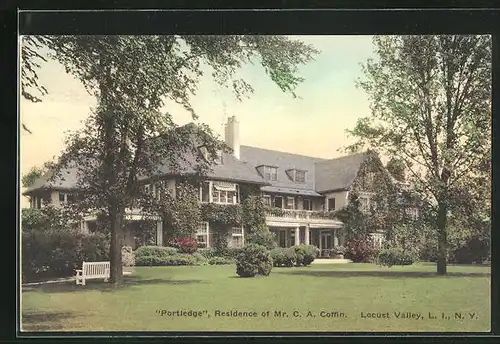 AK Locust Valley, NY, Portledge, Residence of Mr. C.A. Coffin