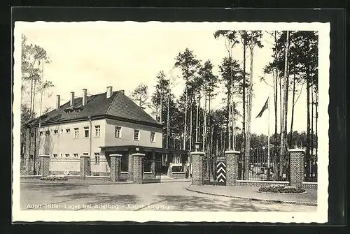 AK Jüterbog, Adolf--Lager, Lager-Eingang