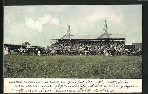 AK Louisville, KY, Grand Stand of Louisville Jockey Club