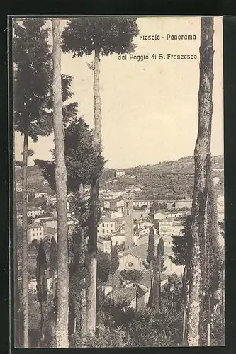 AK Fiesola, Panorama dal Poggio di S. Francesco