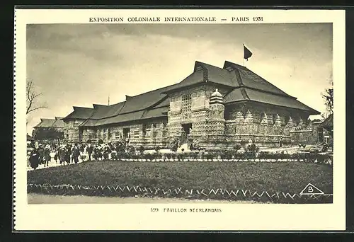 AK Paris, Exposition coloniale internationale 1931, Pavillon Neerlandais