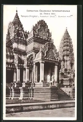 AK Paris, Exposition coloniale internationale 1931, Temple d`Angkor