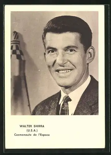 AK Walter Shirra, Cosmonaute de l`Espace