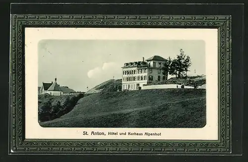 AK St. Anton, Hotel-Kurhaus Alpenhof