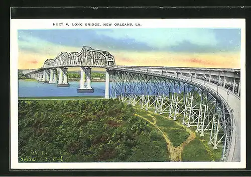AK New Orleans, LA, Huey P. Long Bridge