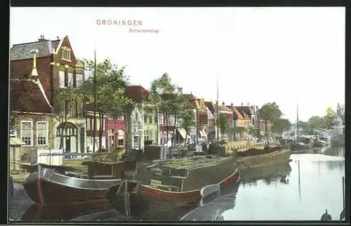 AK Groningen, Blick zum Schuitendiep