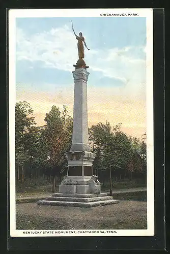 AK Chattanooga, TN, Kentucky State Monument