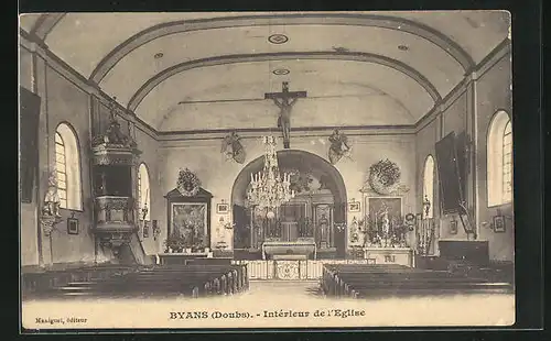 AK Byans, Intérieur de l`Eglise