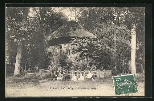 AK Lizy-sur-Ourcq, Pavillon du Parc