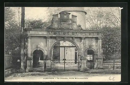 AK Surgeres, Le Chateau, Porte Monumentale