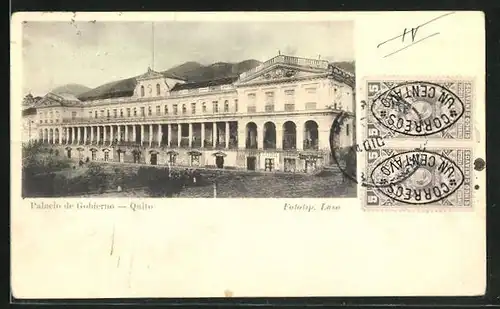 AK Quito, Palacio de Gobierno, Hauptfassade