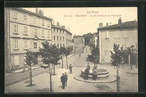 AK Mazamet, La Placette et sa Fontaine