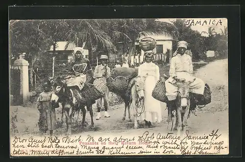 AK Jamaica, Peasants on their Return Home