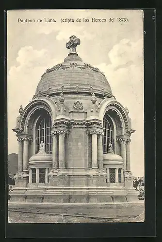 AK Lima, Panteon, Cripta de los Heroes del 1879