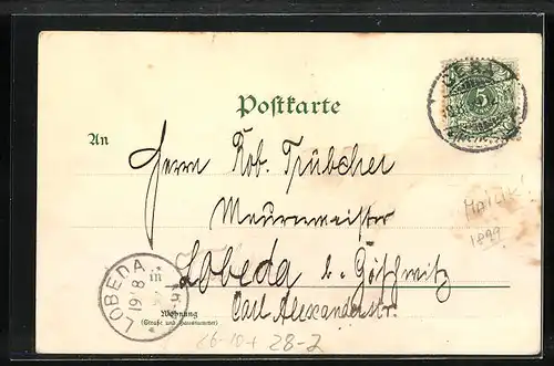 Künstler-AK Alfred Mailick: Ritter mit Schwert vor Felsen mit Bismarck-Medaille, Germanenkult