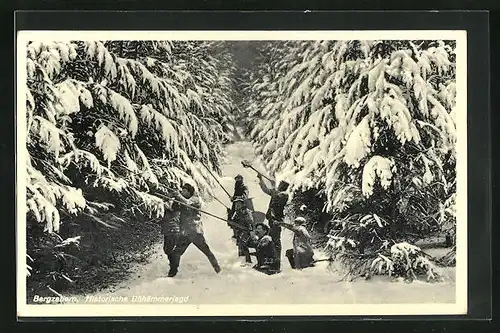 AK Bergzabern, Historische Böhämmerjagd