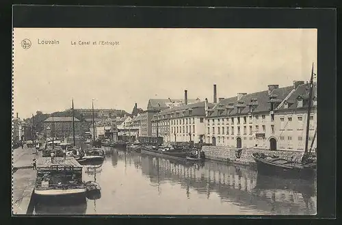 AK Louvain, Le Canal et l'Entrepot