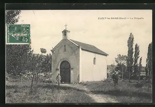 AK Euzet-les-Bains, La Chapelle