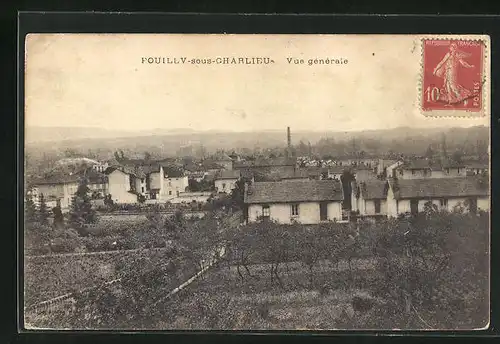 AK Pouilly-sous-Charlieu, Vue generale