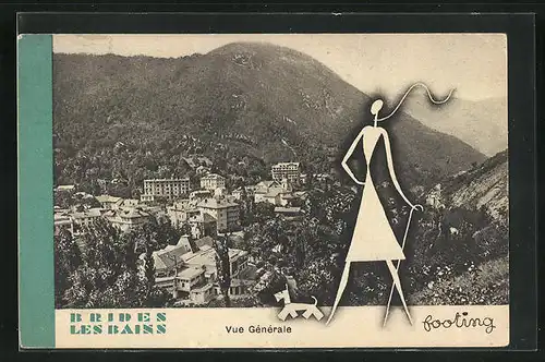 AK Brides-les-Bains, Vue Generale