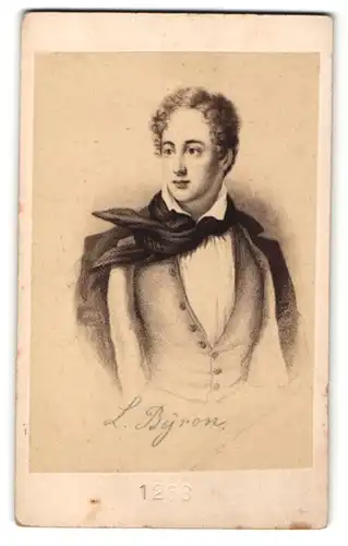 Fotografie Portrait Lord Byron